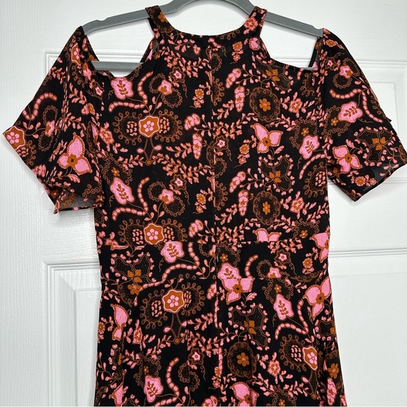 A.L.C Emile 100% silk floral dress 4 - Picture 11 of 16